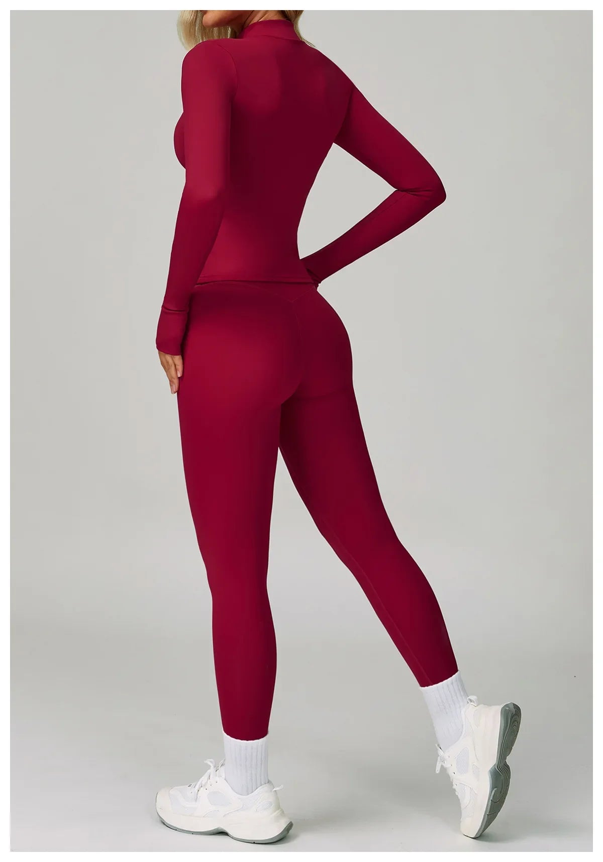 2/3-Piece Activewear Set – Sports Bra & High Waist Leggings