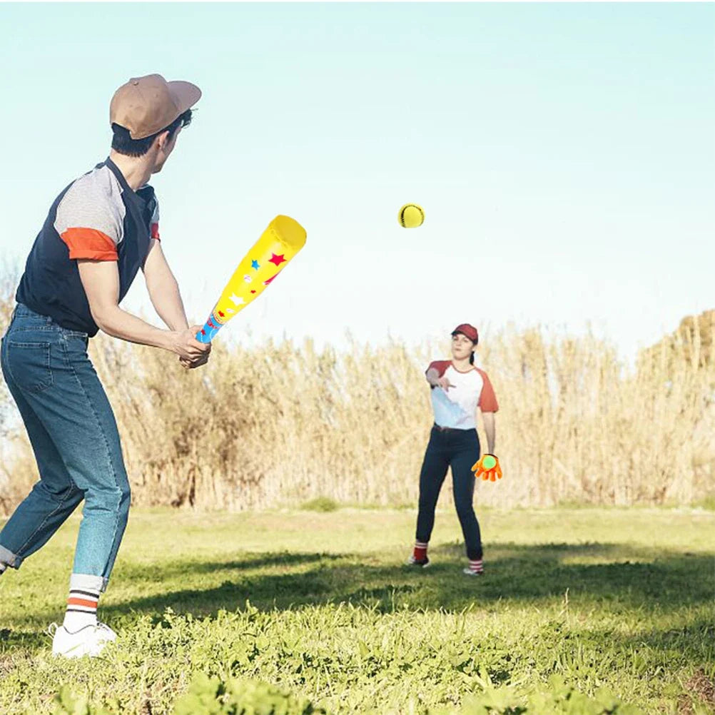4 Piece Kids Baseball Kit Perfect for Backyard Fun