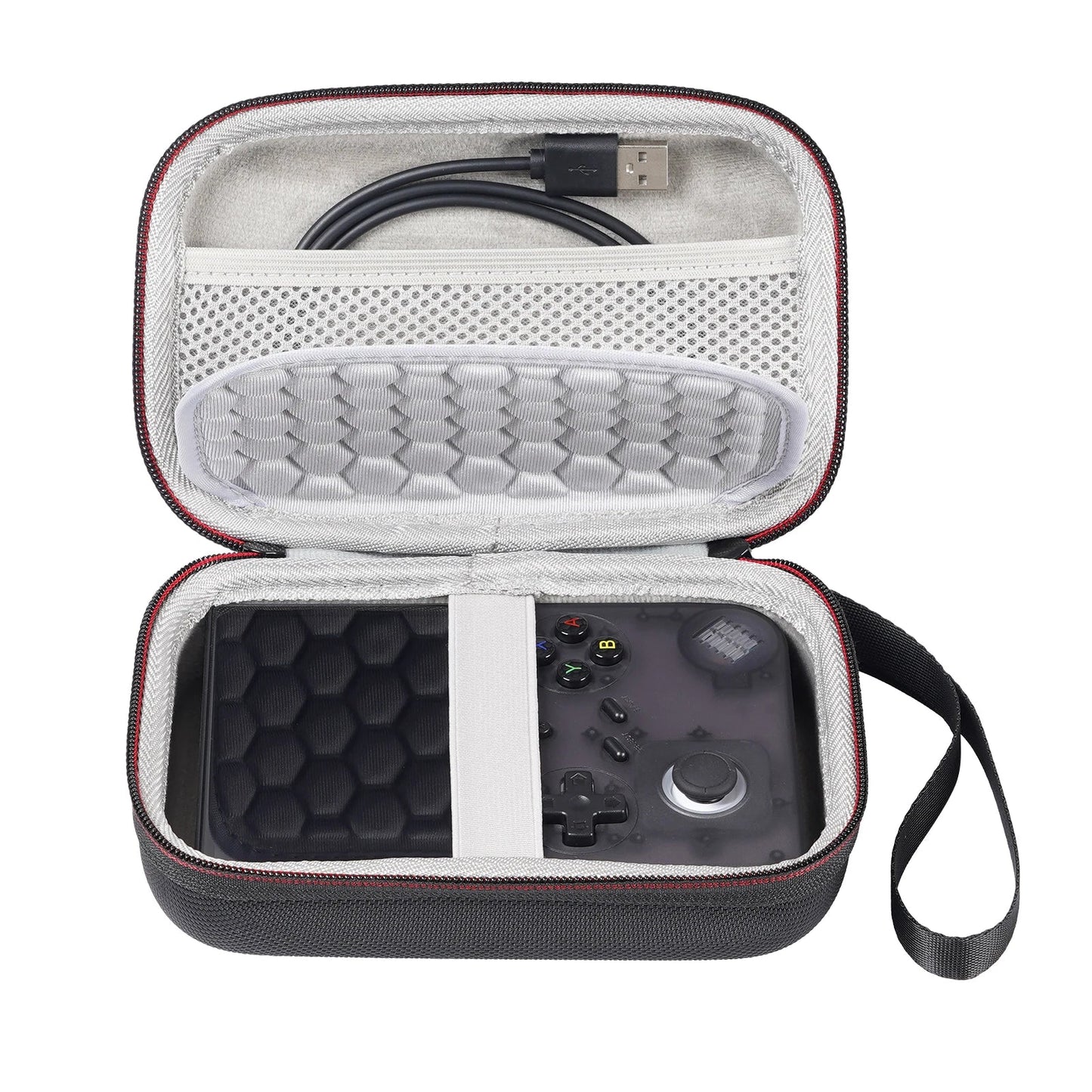 Portable Storage Hard Box Travel Carrying Case bag for Anbernic RG40XXV Retro Handheld Game Console