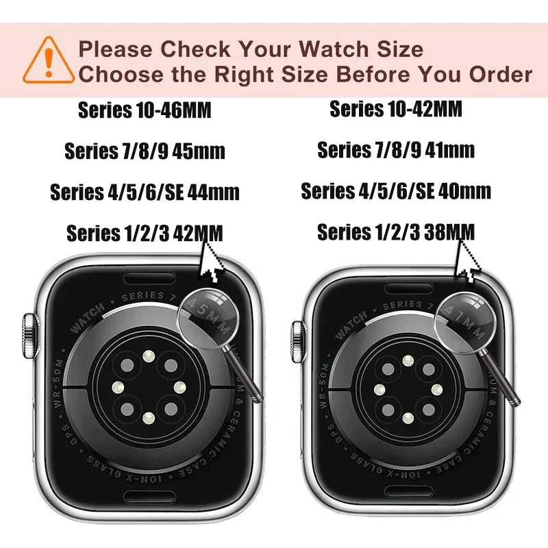 Apple Watch Genuine Leather Band - Classic Durable Strap