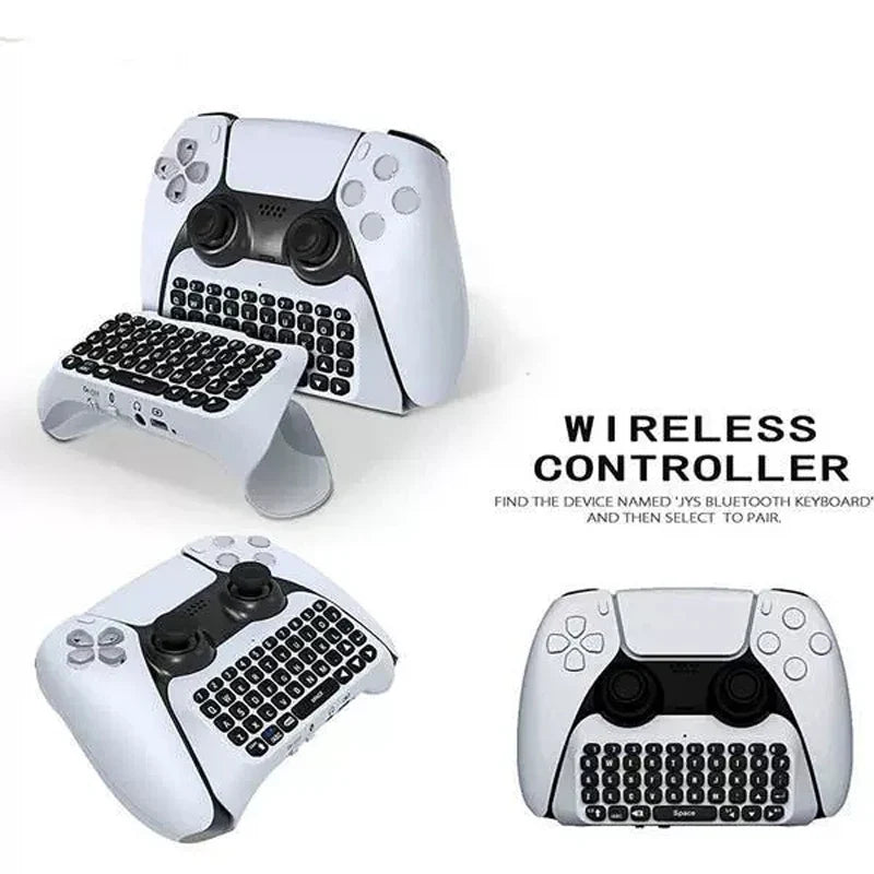 Wireless Bluetooth Keyboard For PS5 Playstation PS 5 Controller Gamepad Gaming Game Pad Accessories Control Command Gamer Kit