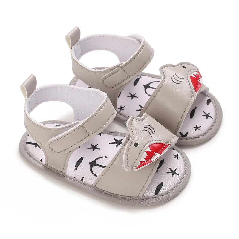 Infant Pre-Walker Shoes 0-18M Baby Shoes Summer Sandals, Cute Breathable Soft Sole Footwear for Boys Girls