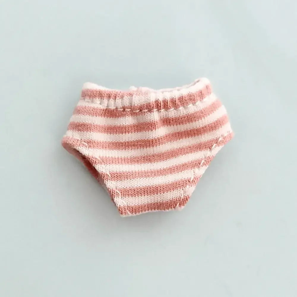 Cute OB11 Doll's Underwear DIY Elasticity Cotton Underwear 12 Colors Briefs Underwear