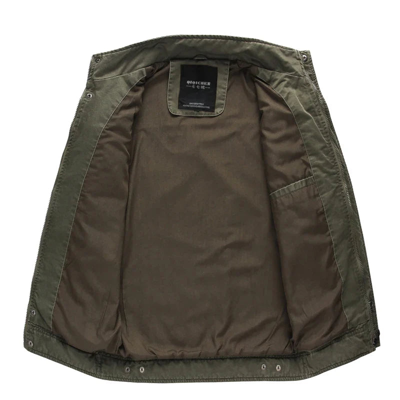 Casual Plus Military Jacket