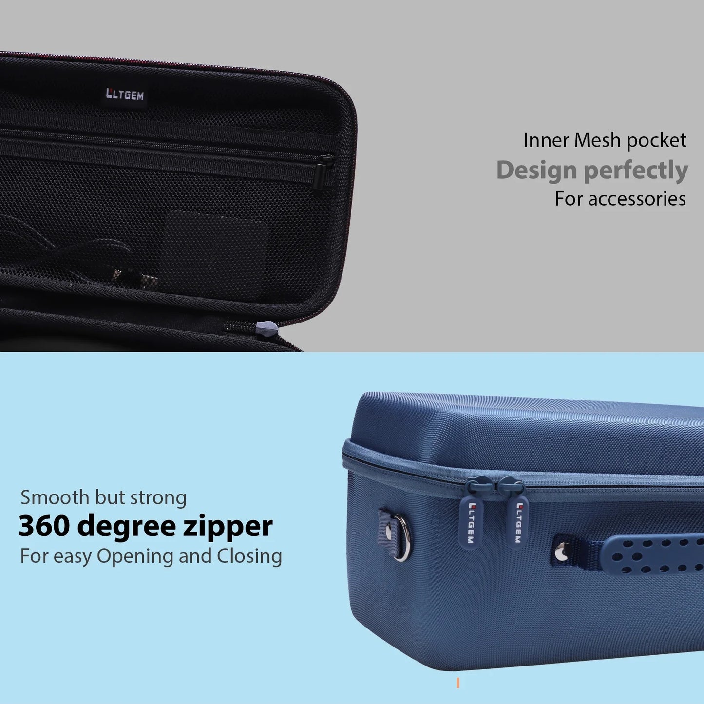 Bluetooth Speaker Case for Bose SoundLink Max Portable Bluetooth Speaker Storage Carrying Bag Accessories for Bluetooth Speaker