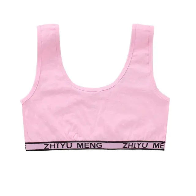 Cotton Training Bras for Growing Girls, Ages 8-18