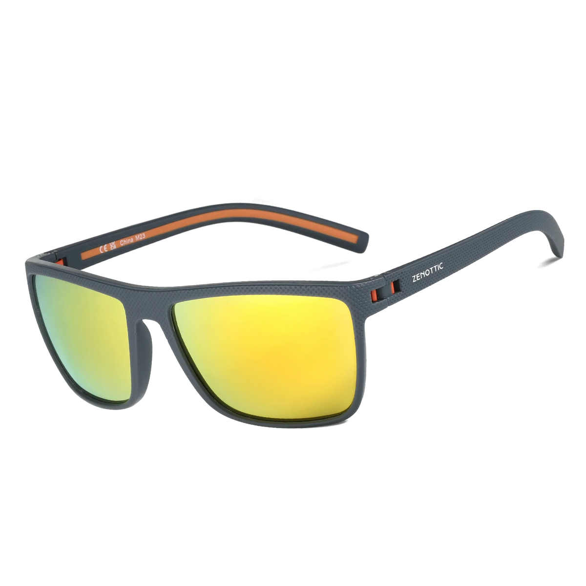 ZENOTTIC Fashion Polarized Sunglasses Shade for Women Men Lightweight TR90 Frame UV400 Protection Square Sun Glasses