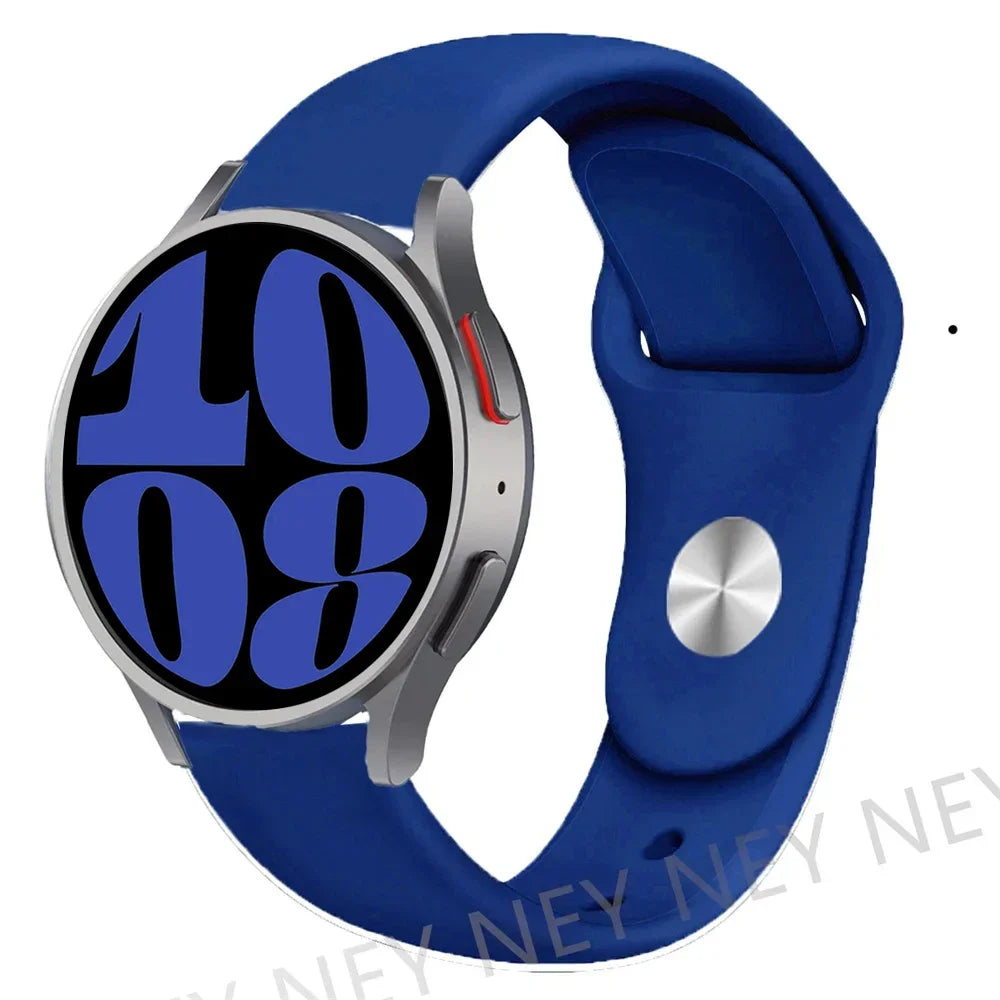 Motorola Moto Watch Smooth Silicone Pin-and-Tuck Band, 30 Colors
