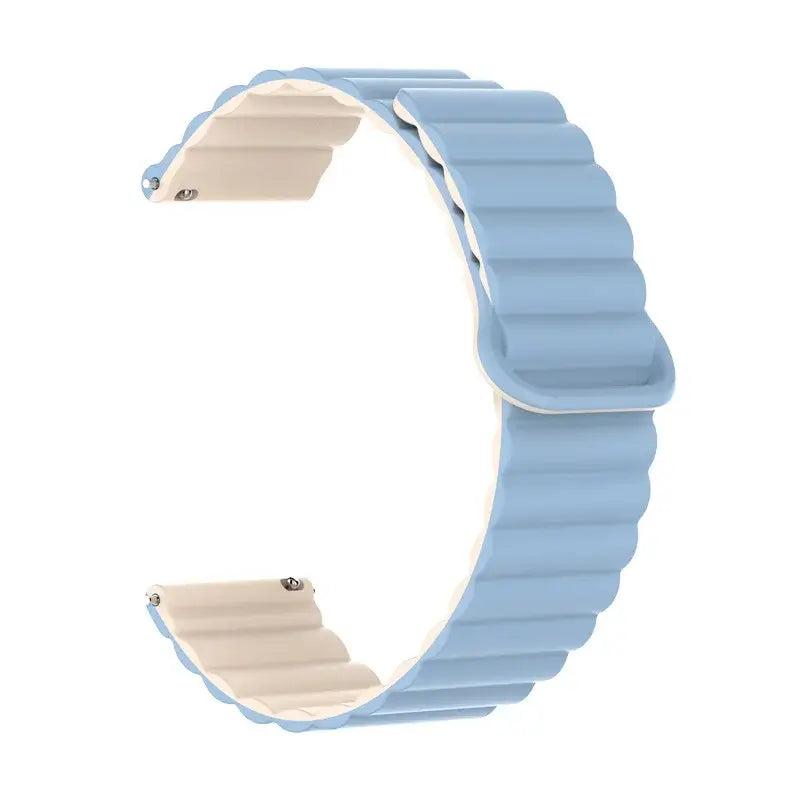 Amazfit Balance, GTR, GTS & Bip Ribbed Magnetic Silicone Loop Band