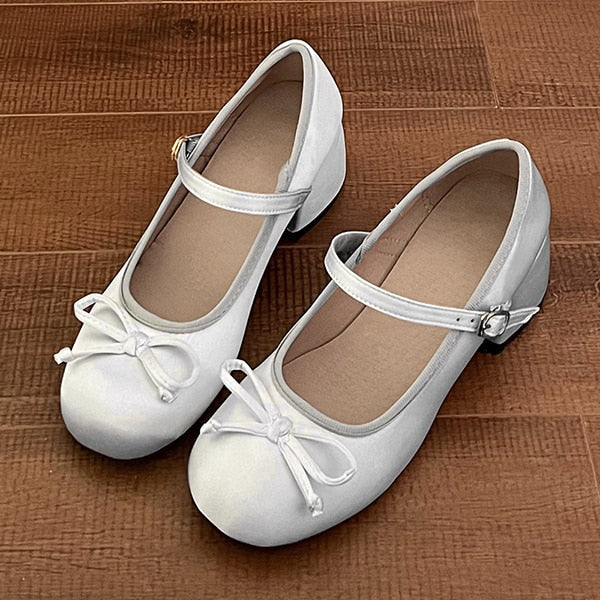 Zapatos tipo merceditas de bailarina