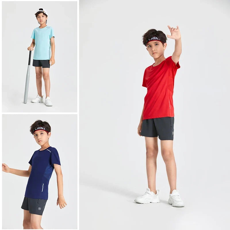 Lightweight  Breathable Kids' Running Tee