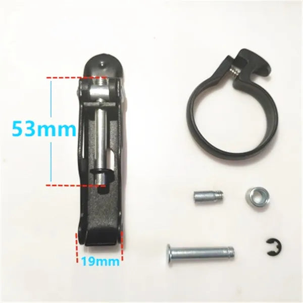 for E-bik Bicycle Electric Folding Bike Stem Repair Part Quick Release Folding Buckle Fixing Clamp