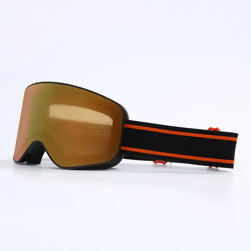 Gafas de esquí y snowboard para mujer y hombre, máscara de esquí con protección UV 400, antiniebla doble cilíndrica para nieve