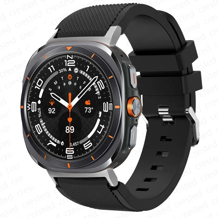 Samsung Galaxy Watch Ultra, 7, 6, 5 & FE Silicone Sport Band