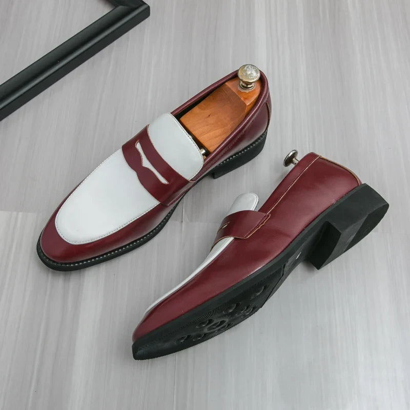Men Shoes for Wedding Moccasins 2025 New Loafers for Men Breathable Man Slip on Flats Leisure Walk Driving Shoes Walking Shoes