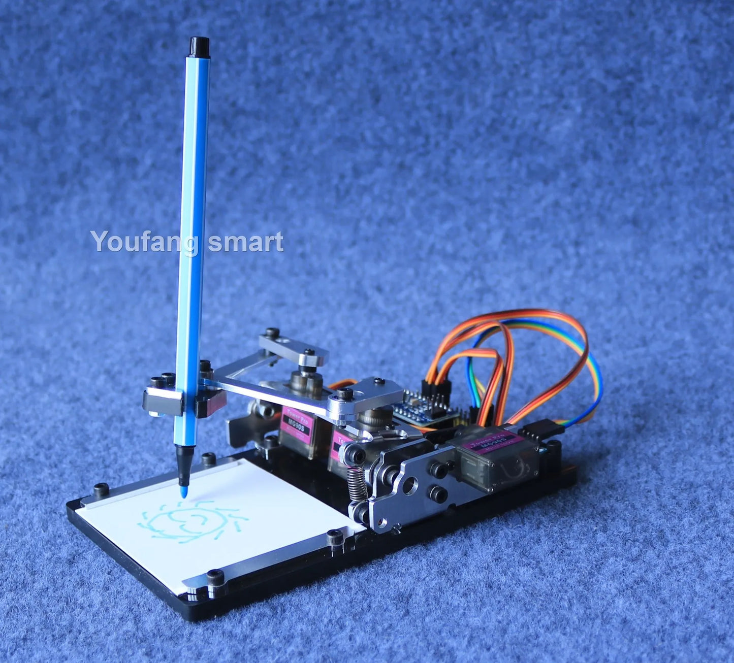 Drawbot Robot MG90S Manipulator Artboard Bots APP Drawing Machine For Arduino Robot DIY Kit For NANO Programmable Robot Starter