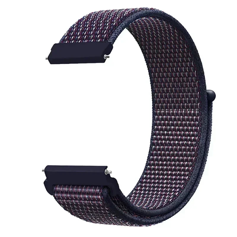 OnePlus Watch Nylon Sport Loop Band, Adjustable Velcro, 50 Colors