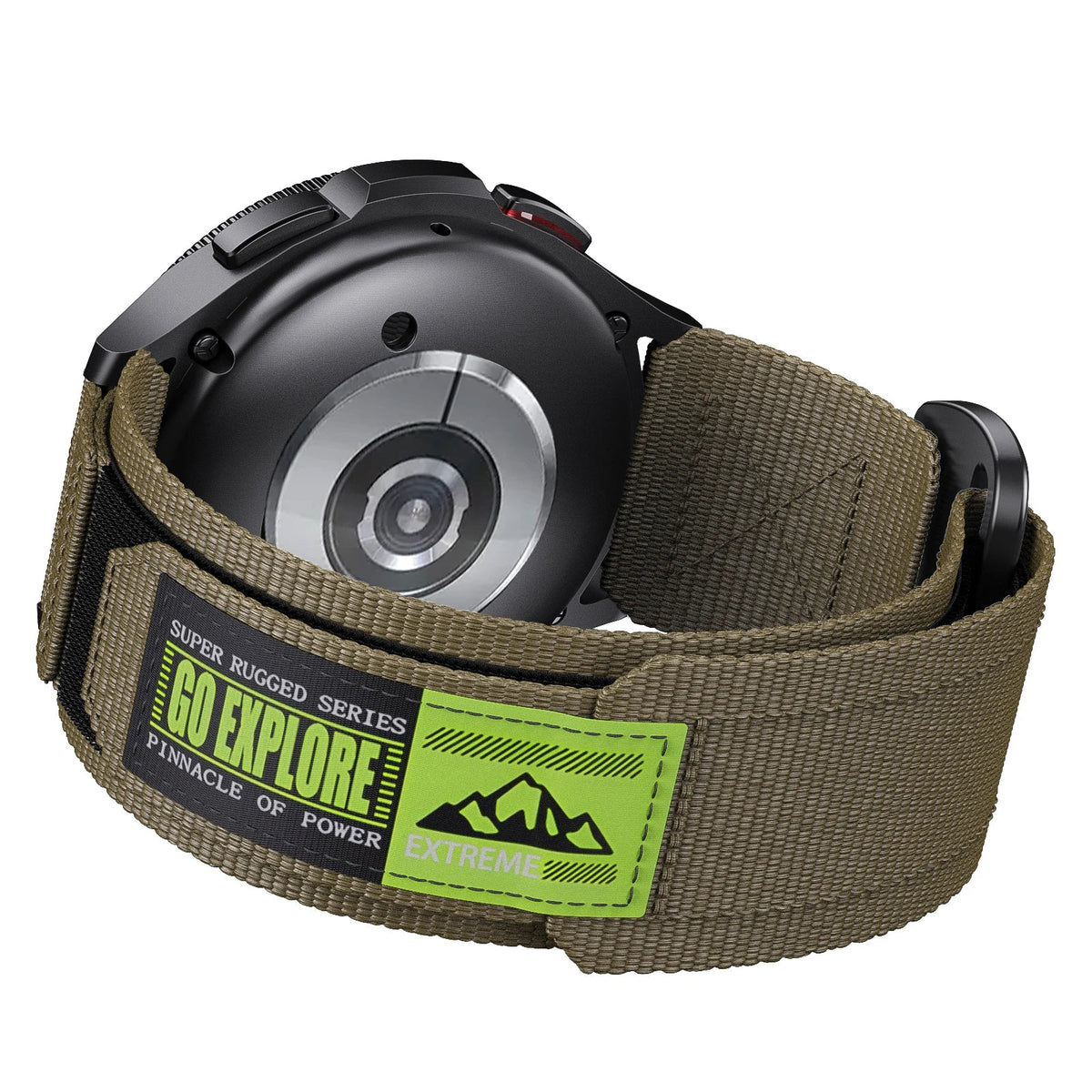 COROS PACE & APEX Nylon Sport Loop Band with Woven Patch