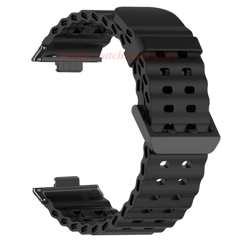 Sports Silicone Strap For Huawei Watch Fit 4 Pro Band Breathable Replacement Bracelet Correa For Huawei Fit3 Fit4 Accessories