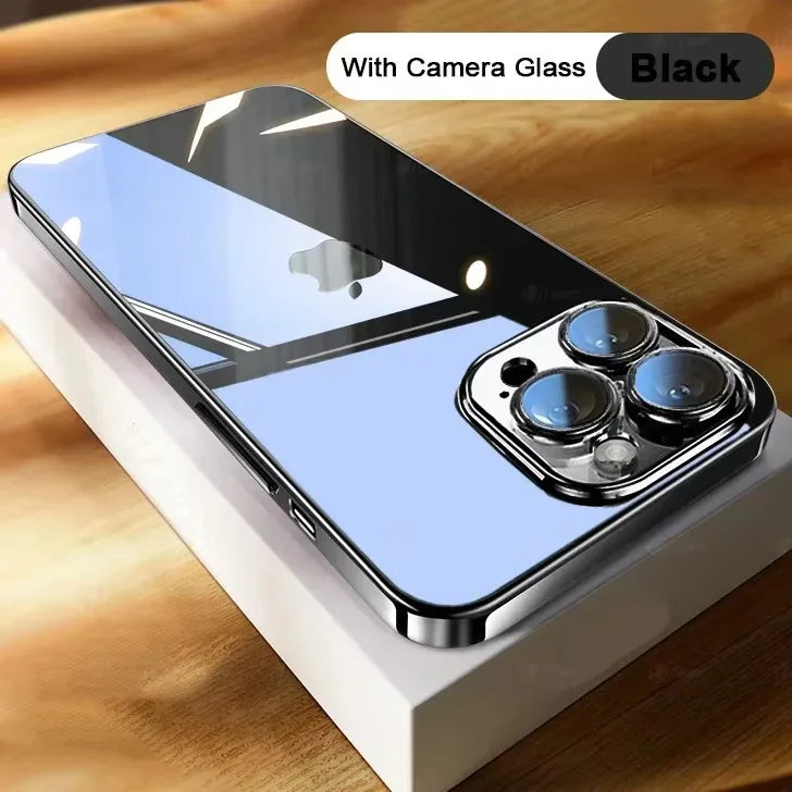 High Quality Plating Clear Phone Case