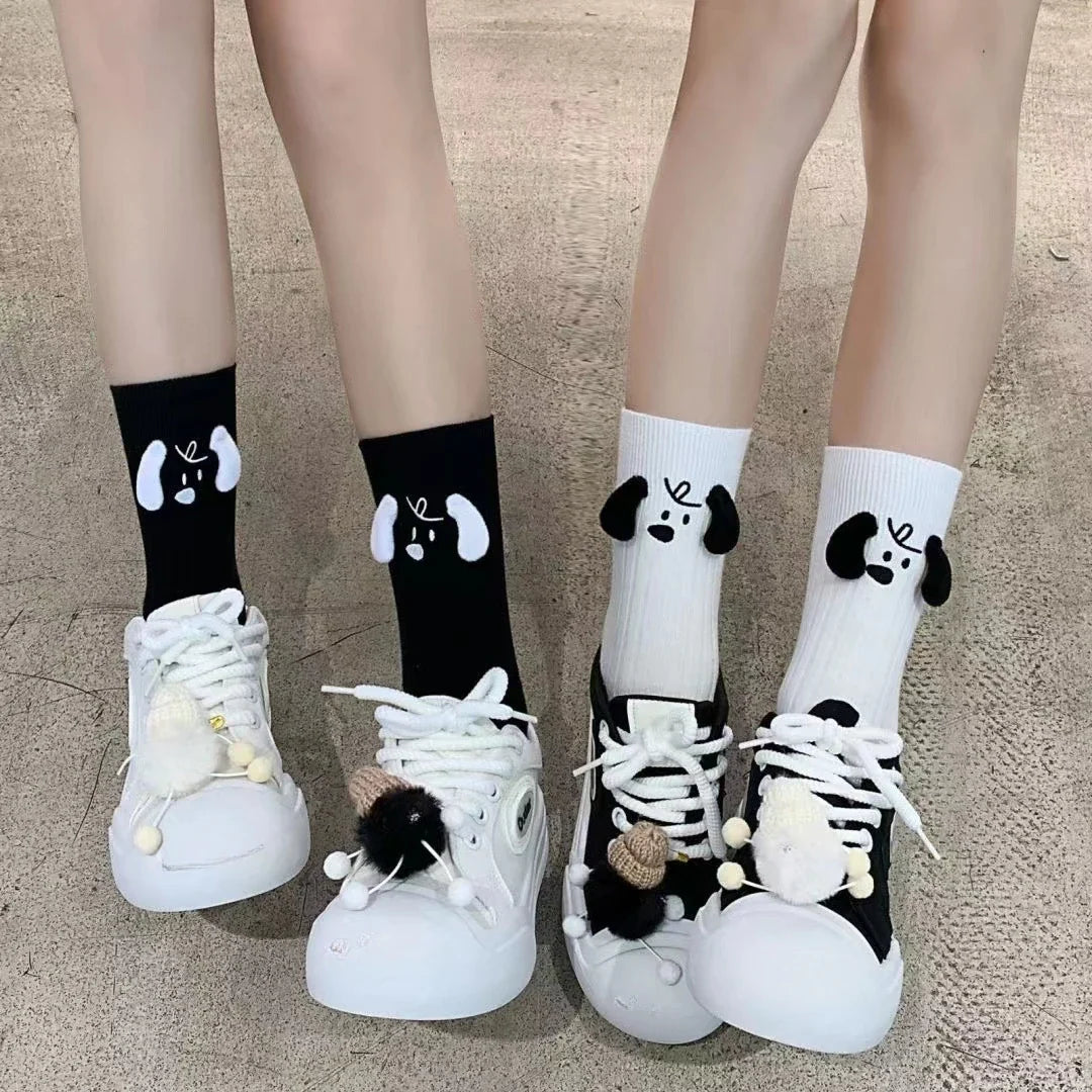 Breathable  Stylish Crew Socks
