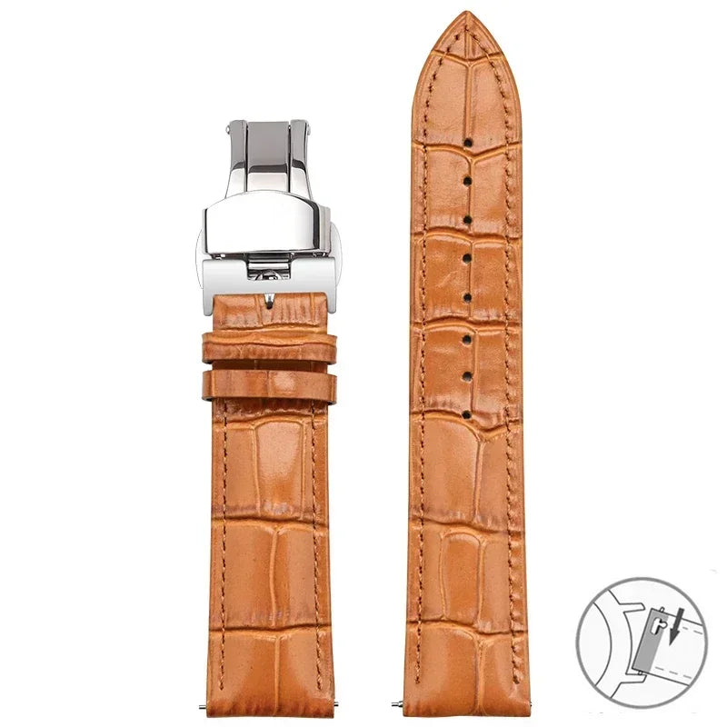 Amazfit Balance, GTR, GTS & Bip Croc-Embossed Leather Band