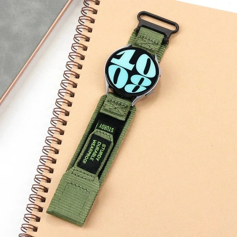 COROS PACE & APEX Nylon Sport Loop Band with Text Patch