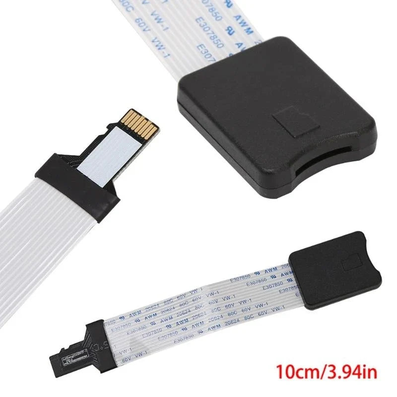 2025 New TF Card Female to TF micro SD Male Flexible Memory Card Extension Cable Reader TF To MicroSD Extension Adapter Cable