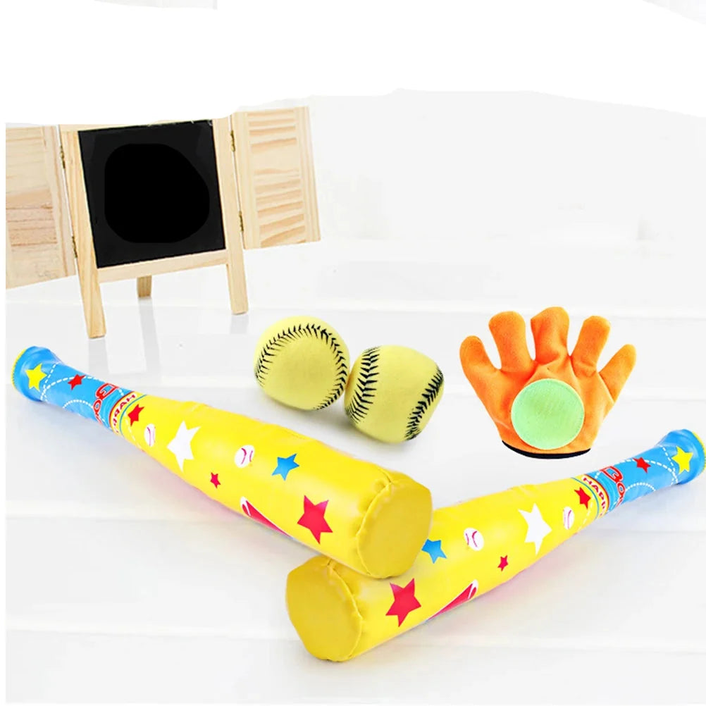 4 Piece Kids Baseball Kit Perfect for Backyard Fun