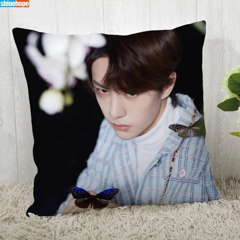 Custom Pillow Cover – YiBo Wang Modern Decorative 45x45cm Pillowcase