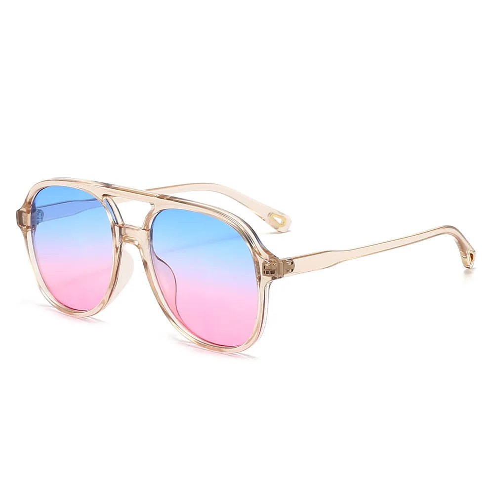 New Women Pilot Sunglasses Men Retro Square Shades Brand Female Luxury Sun Glasses Vintage Fashion Oculos De Sol Feminino UV400