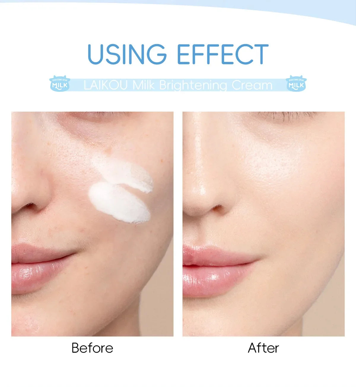 LAIKOU Milk Suyan Carem Anti Wrinkle Whitening Moisturizing Nourish Creams Beauty Aintenance Face Skin Care Cosmetic 55g