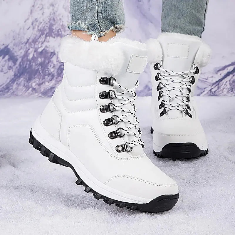 Warm, Thick-Soled Winter Boots for Women