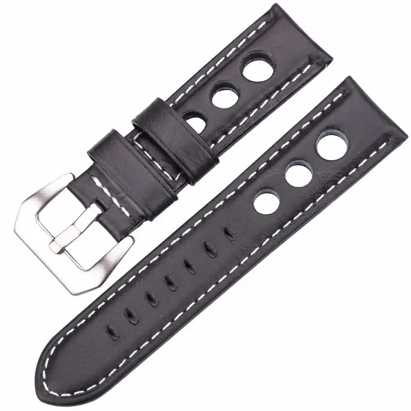 Huawei Watch & Watch GT Three-Hole Leather Rally Band