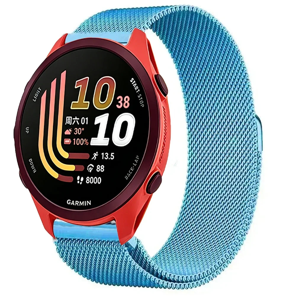 Garmin 20/22mm Quick Release Magnetic Milanese Band