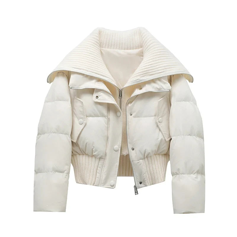 New Women Cotton Padded Jacket Winter Short Hooded Loose Cotton Coat Korean Women Parkas Coat Solid Outwear Women Puffer