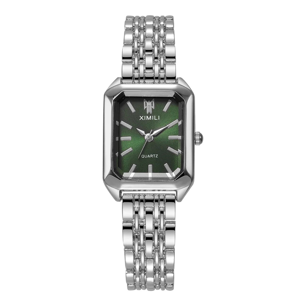1/2/4pcs Luxury Women Watches Fashion Rectangle Woman Quartz Watch