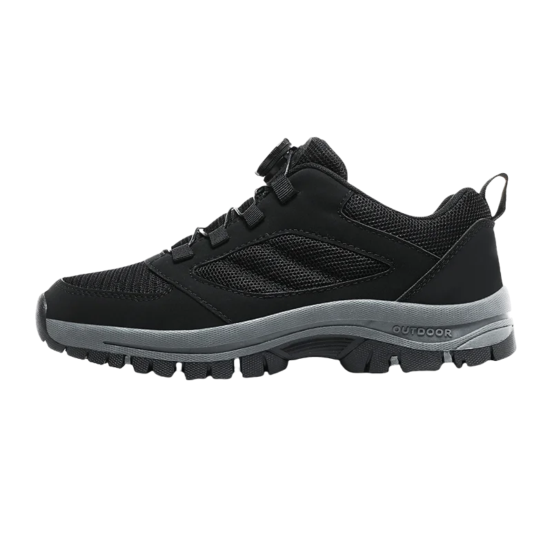 Men'S Spring And Autumn Outdoor Sports Shoes With Rotating Buckle Convenient Comfortable Anti Slip Hiking Shoes Large Size 39-48