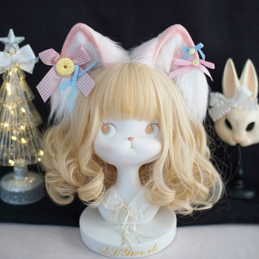 Diadema Cosplay de Orejas de Gato