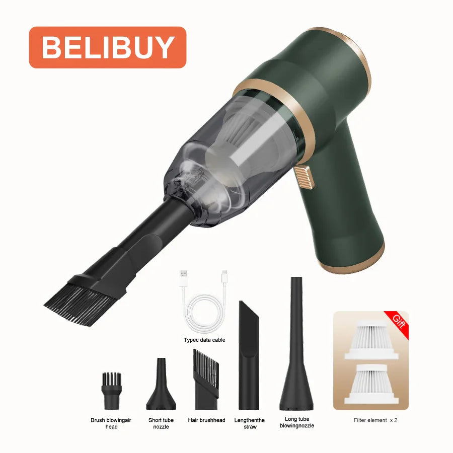 Wireless Car Vacuum Cleaner Portable High Power Cleaning Machine