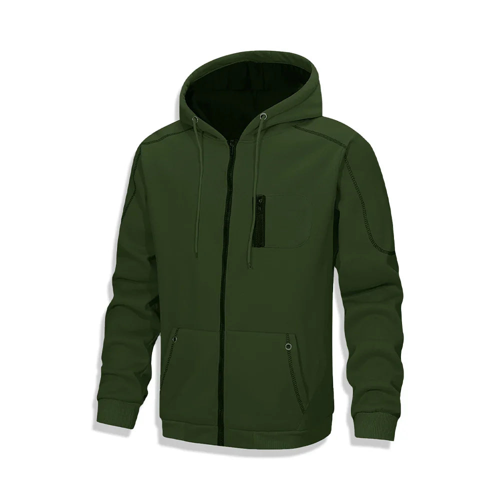 Men's Jacket Cycling Thermal Fleece Windproof Sportswear