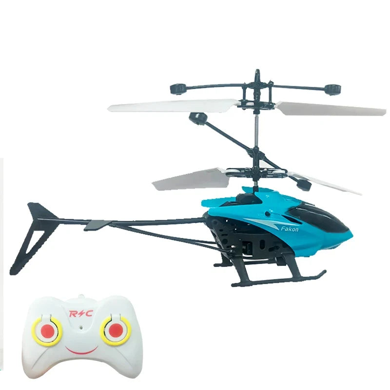 Mini Drone Rechargeable Mini RC Drone Remote Safe Fall-resistant RC Helicopters Drone Children Toys（No Remote Control Battery)
