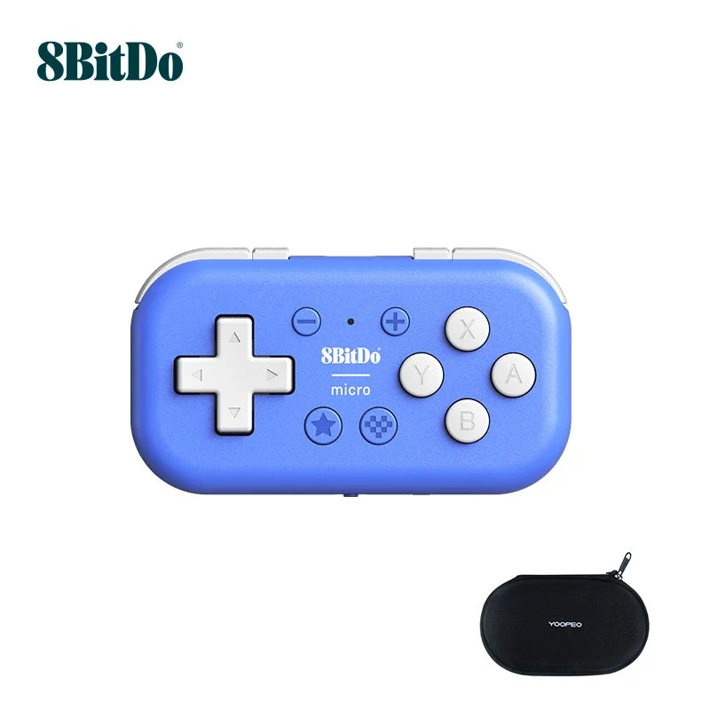 8BitDo Micro Bluetooth Wireless Gamepad for Nintend Switch Windows Android macOS iOS iPadOS Raspberry Pi Game Controller