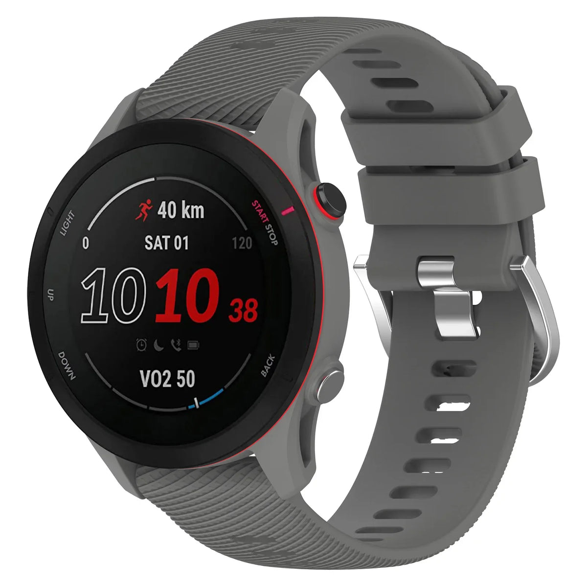 Garmin 18/20/22mm Quick Release Two-Layer Silicone Sport Band