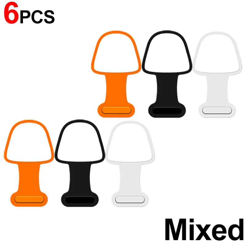 2-12PCS Anti-Lost Dust Plugs Type C Charging Port Cover for IPhone 17 16 15 Xiaomi 17 Samsung S26 TYPE-C Stopper Cap Dustplugs