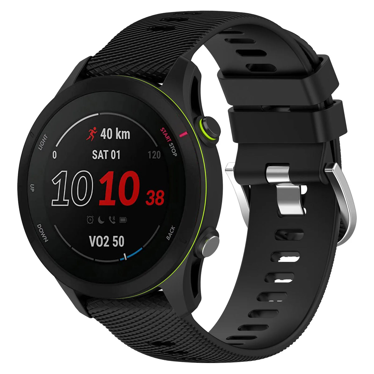Garmin 18/20/22mm Quick Release Two-Layer Silicone Sport Band