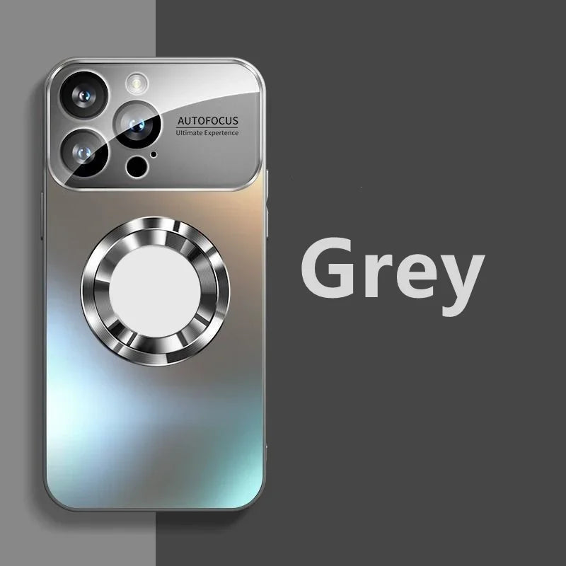 Luxury Magnetic Case for iPhone 16 15 14 13 12 11 Pro Max Plus - Magsafe Compatible