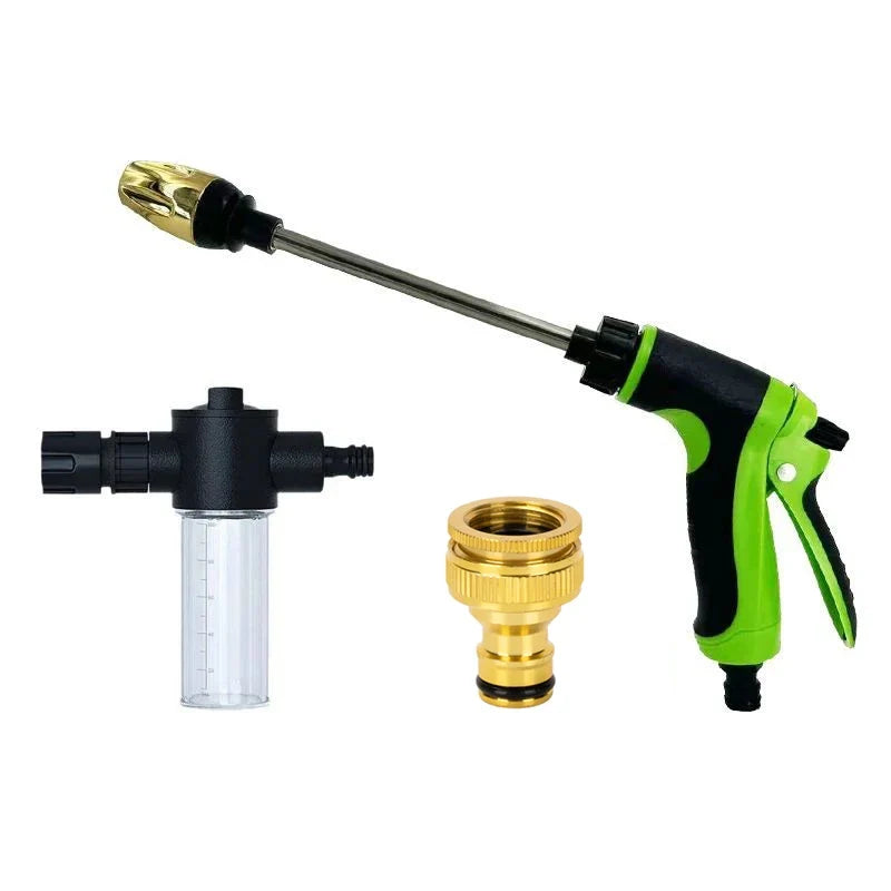 Garden Lawn Watering Hose Nozzle Foam Lance Portable Automobiles Cleaning Tool High Pressure Sprinkler Water Gun Car Washers