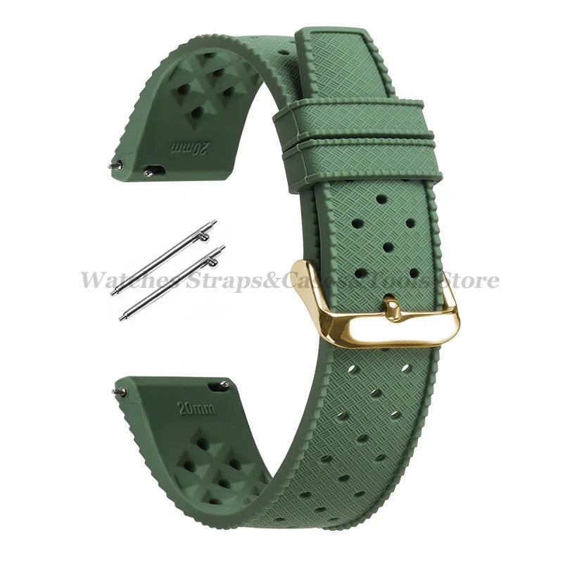 COROS PACE & APEX Tropic-Style Silicone Band