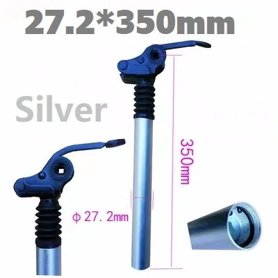 Electric Folding Bike E-Bike Shock Seatpost 25.4mm 27.2mm 28.6mm 31.8mm 33.9mm Bicycle Folding Flipped Shock Absorber Seat Post